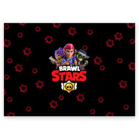 Поздравительная открытка с принтом BRAWL STARS - COLT в Рязани, 100% бумага | плотность бумаги 280 г/м2, матовая, на обратной стороне линовка и место для марки
 | Тематика изображения на принте: android | brawl stars | bull | colt | games | mobile game | stars | берли | бо | брок | ворон | джесси | динамайк | дэррил | игры | кольт | леон | мобильные игры | мортис | нита | пайпер | пенни | поко | пэм | рикошет | спайк | тара | фрэн