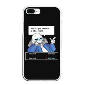 Чехол для iPhone 7Plus/8 Plus матовый с принтом Undertale в Рязани, Силикон | Область печати: задняя сторона чехла, без боковых панелей | animation | chara | comic | dub | flowey | frisk | megalovania | papyrus | sans | undertale comic dub | андертейл | папирус | подземная | санс | сказка