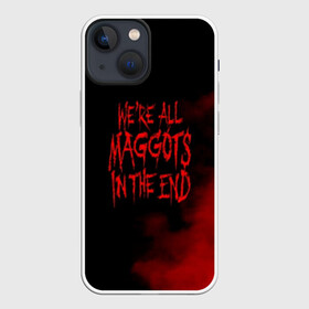 Чехол для iPhone 13 mini с принтом Maggots   Slipknot в Рязани,  |  | slipknot | джей вайнберг | кори тейлор | крис фен | крэйг джонс | метал | мик томсон | музыка | петля | рок | сид уилсон | скользящий узел | слайпкнот | слипкнот | слипнот | удавка