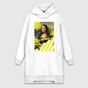 Платье-худи хлопок с принтом mona lisa в Рязани,  |  | impressionism off white | mona lisa | off white | off white купить | off white мужской | off white цена