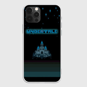 Чехол для iPhone 12 Pro с принтом Undertale (Замок). в Рязани, силикон | область печати: задняя сторона чехла, без боковых панелей | 3d | pixel | undertale | абстракция | андертейл | волшебный | волшебство | геометрия | замок | звезды | игра | надпись | пиксель | пикселя | подземная история | текстура