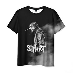 Мужская футболка 3D с принтом Slipknot в Рязани, 100% полиэфир | прямой крой, круглый вырез горловины, длина до линии бедер | slipknot | джей вайнберг | кори тейлор | крис фен | крэйг джонс | метал | мик томсон | музыка | петля | рок | сид уилсон | скользящий узел | слайпкнот | слипкнот | слипнот | удавка