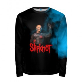 Мужской лонгслив 3D с принтом Slipknot в Рязани, 100% полиэстер | длинные рукава, круглый вырез горловины, полуприлегающий силуэт | slipknot | джей вайнберг | кори тейлор | крис фен | крэйг джонс | метал | мик томсон | музыка | петля | рок | сид уилсон | скользящий узел | слайпкнот | слипкнот | слипнот | удавка