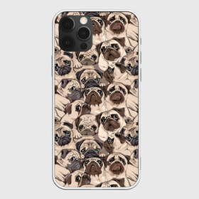 Чехол для iPhone 12 Pro Max с принтом Мопсы в Рязани, Силикон |  | Тематика изображения на принте: animal | attractive face | breed | cute | dog | eyes | funny | look | pug | puppy | взгляд | глаза | животное | забавный | милый | мопс | порода | собака | щенок