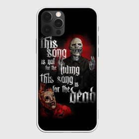 Чехол для iPhone 12 Pro с принтом  Slipknot в Рязани, силикон | область печати: задняя сторона чехла, без боковых панелей | band | corey taylor | jim root | metal | mick thomson | music | official | альтернативный | глэм | готик | гранж | метал | музыка | пост | рок | слипкнот | хард