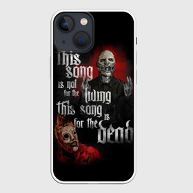 Чехол для iPhone 13 mini с принтом Slipknot в Рязани,  |  | band | corey taylor | jim root | metal | mick thomson | music | official | альтернативный | глэм | готик | гранж | метал | музыка | пост | рок | слипкнот | хард