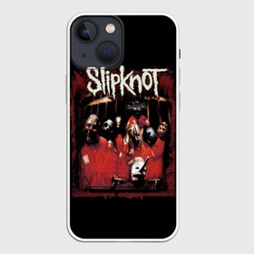 Чехол для iPhone 13 mini с принтом Slipknot в Рязани,  |  | band | corey taylor | jim root | metal | mick thomson | music | official | альтернативный | глэм | готик | гранж | метал | музыка | пост | рок | слипкнот | хард