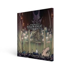 Холст квадратный с принтом HOLLOW KNIGHT в Рязани, 100% ПВХ |  | Тематика изображения на принте: game | games | hallownest | hollow knight | безымянный рыцарь | бои | враги | заброшенное королевство | игра | исследование | компьютерная игра | насекомые | персонаж | поиск | приключения | секреты