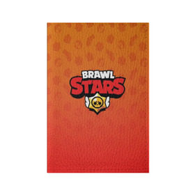 Обложка для паспорта матовая кожа с принтом Brawl Stars. в Рязани, натуральная матовая кожа | размер 19,3 х 13,7 см; прозрачные пластиковые крепления | Тематика изображения на принте: 3d | brawl stars | moba | pattern | red | абстракция | бравл старс | геометрия | жанр | игра | красный | лого | логотип | надпись | паттерн | текстура