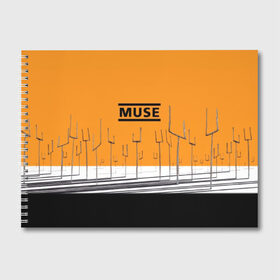 Альбом для рисования с принтом Muse в Рязани, 100% бумага
 | матовая бумага, плотность 200 мг. | muse | альтернативный | группа | доминик ховард | крис уолстенхолм | мосе | моус | моусе | муза | музе | музык | мусе | мьюз | мэттью беллами | прогрессивный | рок | симфонический | спейс | спейсрок