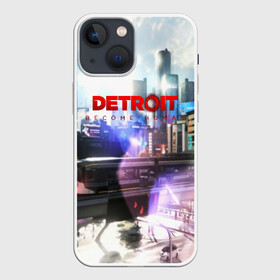 Чехол для iPhone 13 mini с принтом DETROIT:BECOME HUMAN в Рязани,  |  | action | ai | android | connor | dbhpk19 | detroit become human | game | rk 800 | rk 900 | андроиды | детектив | игра | игры | интерактивное кино | кара | коннор | логотип | маркус | роботы | фирменный стиль | экшн