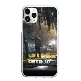 Чехол для iPhone 11 Pro матовый с принтом DETROITBECOME HUMAN в Рязани, Силикон |  | Тематика изображения на принте: action | ai | android | connor | dbhpk19 | detroit become human | game | rk 800 | rk 900 | андроиды | детектив | игра | игры | интерактивное кино | кара | коннор | логотип | маркус | роботы | фирменный стиль | экшн