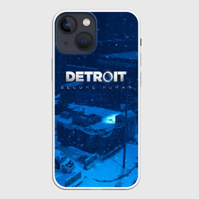 Чехол для iPhone 13 mini с принтом DETROIT:BECOME HUMAN в Рязани,  |  | action | ai | android | connor | dbhpk19 | detroit become human | game | rk 800 | rk 900 | андроиды | детектив | игра | игры | интерактивное кино | кара | коннор | логотип | маркус | роботы | фирменный стиль | экшн