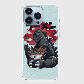 Чехол для iPhone 13 Pro с принтом Blue Godzilla в Рязани,  |  | godzilla | king of the monsters | годзила | годзилла 2 | король монстров