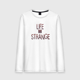 Мужской лонгслив хлопок с принтом Life is Strange в Рязани, 100% хлопок |  | chloe | life is strange | life is strange timeline | max | strange | timeline | жизнь странная штука | макс кофилд | хлоя прайс