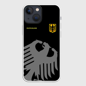 Чехол для iPhone 13 mini с принтом Сборная Германии в Рязани,  |  | germany | hockey | sport | герб | германия | надписи | сборная хоккея | символика | спорт | спортсмен | форма | хоккей | чемпионат