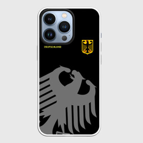 Чехол для iPhone 13 Pro с принтом Сборная Германии в Рязани,  |  | Тематика изображения на принте: germany | hockey | sport | герб | германия | надписи | сборная хоккея | символика | спорт | спортсмен | форма | хоккей | чемпионат