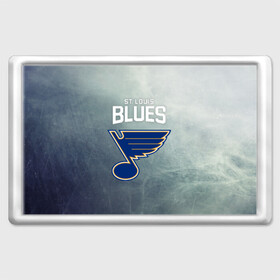 Магнит 45*70 с принтом St. Louis Blues в Рязани, Пластик | Размер: 78*52 мм; Размер печати: 70*45 | Тематика изображения на принте: nhl | st. louis blues | блюз | нхл | сент луиз | сент луис | сент луис блюз | тарасенко | хоккей | шайба