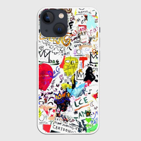 Чехол для iPhone 13 mini с принтом DG paint в Рязани,  |  | art | dg | dolcegabbana | font | graffity | heart | paint | trend | абстракция | краска | надписи | рисунок | сердце | шрифт