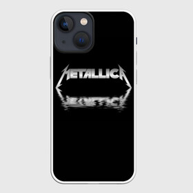 Чехол для iPhone 13 mini с принтом Metallica в Рязани,  |  | guitar | hard | heavymetal | metal | metallica | music | rock | гитара | картинка | картинки | метал | металика | металлика | мода | музыка | рок | тренд | тренды | треш | трэш | тяжелый | хард