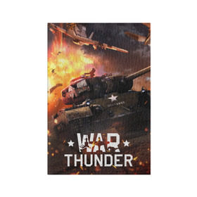 Обложка для паспорта матовая кожа с принтом war thunder в Рязани, натуральная матовая кожа | размер 19,3 х 13,7 см; прозрачные пластиковые крепления | war thunder | war thunder 2019 | war thunder лучшие | war thunder самолеты | war thunder танки | вар тандер | игра war thunder | купить футболку war thunder | футболки war thunder