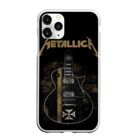 Чехол для iPhone 11 Pro матовый с принтом Metallica в Рязани, Силикон |  | Тематика изображения на принте: album | black | concert | heavy | kirk | metal | metallica | music | rock | tolls | джеймс хэтфилд | кирк хэмметт | клифф бёртон | ларс ульрих | метал | металлика | трэш