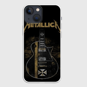 Чехол для iPhone 13 mini с принтом Metallica в Рязани,  |  | album | black | concert | heavy | kirk | metal | metallica | music | rock | tolls | джеймс хэтфилд | кирк хэмметт | клифф бёртон | ларс ульрих | метал | металлика | трэш