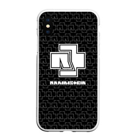 Чехол для iPhone XS Max матовый с принтом RAMMSTEIN в Рязани, Силикон | Область печати: задняя сторона чехла, без боковых панелей | metallica | music | rammstein | rock | металл | металлика | музыка | раммштайн | рок | рок группа