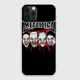 Чехол для iPhone 12 Pro Max с принтом Metallica в Рязани, Силикон |  | album | black | concert | heavy | kirk | metal | metallica | music | rock | tolls | джеймс хэтфилд | кирк хэмметт | клифф бёртон | ларс ульрих | метал | металлика | трэш