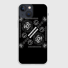 Чехол для iPhone 13 mini с принтом Rammstein в Рязани,  |  | du hast | heavy | herzeleid | metal | mutter | rammstein | reise | rosenrot | sehnsucht | till lindemann | группа | метал | рамштайн | рок | тилль линдеманн | хард