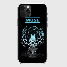 Чехол для iPhone 12 Pro Max с принтом Muse в Рязани, Силикон |  | Тематика изображения на принте: alternative | british | men | muse | music | progressive | rock | rock band | space rock | symphonic | three | trio | uk | альтернативный | британская | великобритания | до | крис уолстенхолм | мужчины | муза | музыка | мэттью беллами