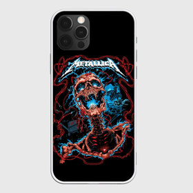 Чехол для iPhone 12 Pro Max с принтом Metallica в Рязани, Силикон |  | metallica | rock | арт | гитара | кости | металл | металлика | музыка | рок | череп