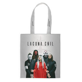 Сумка 3D повседневная с принтом Lacuna Coil в Рязани, 100% полиэстер | Плотность: 200 г/м2; Размер: 34×35 см; Высота лямок: 30 см | alternative | cristina scabbia | epic metal | goth | gothic | lacuna | lacuna coil | melodic metal | metal | nu metal | rock | готик рок | готика | готический рок | метал