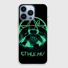 Чехол для iPhone 13 Pro с принтом Rise of Cthulhu в Рязани,  |  | call of cthulhu | cthulhu | lovecraft | valaybalalay | валайбалалай | зов | ктулху | лавкрафт | мистика | монстры | ужасы | фэнтези | хоррор