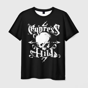 Мужская футболка 3D с принтом Cypress Hill в Рязани, 100% полиэфир | прямой крой, круглый вырез горловины, длина до линии бедер | b real | cypress hill | dj muggs | eric bobo | sen dog | альтернативный рэп | американская | гангста рэп | кипарисовый | лос анджелес | музыка | ню метал | рэп метал | рэп рок | рэпкор | сен дог | сша | хип хоп