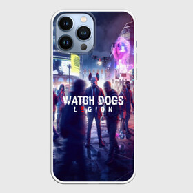 Чехол для iPhone 13 Pro Max с принтом WATCH DOGS LEGION | ЛЕГИОН в Рязани,  |  | action | ct os | ded sec | fox | game | hacker | legion | watch dogs | watch dogs 2 | watch dogs legion | знак лиса | игра | компьютерная игра | легион | хакер