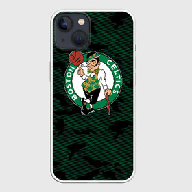 Чехол для iPhone 13 с принтом Boston Celtics в Рязани,  |  | boston | boston celtics | celtics | nba | баскетбол | бостон | бостон селтикс | нба | селтикс