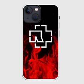 Чехол для iPhone 13 mini с принтом RAMMSTEIN в Рязани,  |  | fire | metallica | music | rammstein | rock | металл | металлика | музыка | огонь | пламя | раммштайн | рок | рок группа