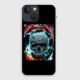 Чехол для iPhone 13 mini с принтом Metallica в Рязани,  |  | metallica | rock | арт | гитара | кости | металл | металлика | музыка | рок | череп