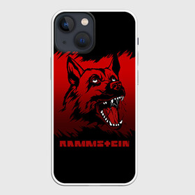Чехол для iPhone 13 mini с принтом Rammstein dog в Рязани,  |  | 2019 | dog | du hast | german | lindemann | rammstein | rammsteinfan | ramstein | till | группы | линдеманн | метал | музыка | овчарка | рамштаин | рамштайн | рамштейн | рок | собака | тилль | тиль