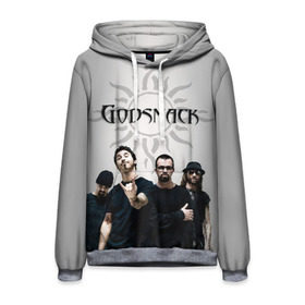 Мужская толстовка 3D с принтом Godsmack в Рязани, 100% полиэстер | двухслойный капюшон со шнурком для регулировки, мягкие манжеты на рукавах и по низу толстовки, спереди карман-кенгуру с мягким внутренним слоем. | alternative | american rock | crimson | grunge | hardrock | heavy | heavy metal | i stand alone | nu metal | post grunge | rock | sully erna | альтернатива | грандж | рок | хард рок | хэви