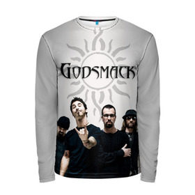 Мужской лонгслив 3D с принтом Godsmack в Рязани, 100% полиэстер | длинные рукава, круглый вырез горловины, полуприлегающий силуэт | alternative | american rock | crimson | grunge | hardrock | heavy | heavy metal | i stand alone | nu metal | post grunge | rock | sully erna | альтернатива | грандж | рок | хард рок | хэви