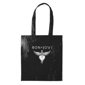 Сумка 3D повседневная с принтом Bon Jovi в Рязани, 100% полиэстер | Плотность: 200 г/м2; Размер: 34×35 см; Высота лямок: 30 см | bon jovi | john | альбом | арена | бон | бон джови | глэм | группа | джови | джон | метал | музыка | надпись | песни | поп | попрок | рок | рокер | смайл | солист | софт | стена | хард | хеви | хевиметал