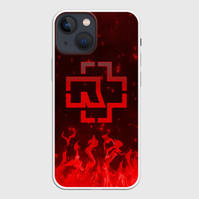 Чехол для iPhone 13 mini с принтом Rammstein в Рязани,  |  | fire | guitar | hard | heavymetal | metal | music | rammstein | rock | гитара | картинка | картинки | метал | мода | музыка | огонь | рамштайн | рок | тренд | тренды | треш | трэш | тяжелый | хард