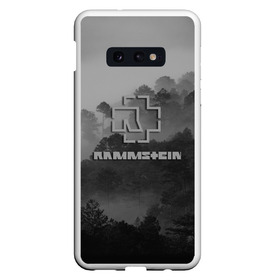 Чехол для Samsung S10E с принтом RAMMSTEIN в Рязани, Силикон | Область печати: задняя сторона чехла, без боковых панелей | Тематика изображения на принте: deutschland | rammstein | rock | sehnsucht | германия | группа | лого | логотип | немецкая | немецкий | раммштаен | раммштайн | рамштаен | рамштайн | рок