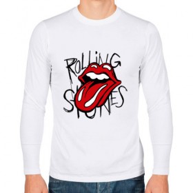 Мужской лонгслив хлопок с принтом Rolling Stones в Рязани, 100% хлопок |  | roll stone | rolling stone скачать | rolling stones | rolling stones лучшее | the rolling stones | купить футболку rolling stones | рок | рок н ролл | футболка rolling stones