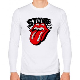 Мужской лонгслив хлопок с принтом the rolling stones в Рязани, 100% хлопок |  | roll stone | rolling stone скачать | rolling stones | rolling stones лучшее | the rolling stones | купить футболку rolling stones | рок | рок н ролл | футболка rolling stones