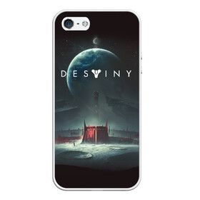 Чехол для iPhone 5/5S матовый с принтом DESTINY в Рязани, Силикон | Область печати: задняя сторона чехла, без боковых панелей | Тематика изображения на принте: bungie | cayde 6 | cyd6 | destiny | destiny 2 | forsaken | gambit | hunter | titan | warlock | банги | варлок | гамбит | дестини | дестини 2 | зур | кейд | кейд 6 | отвергнутые | охотник | титан | туз