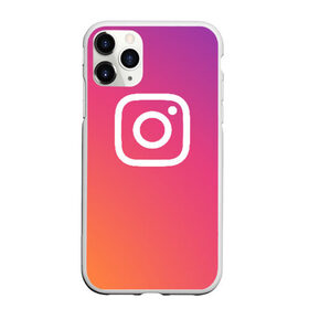 Чехол для iPhone 11 Pro Max матовый с принтом Instagram в Рязани, Силикон |  | instagram | photo | инстаблогер | инстаграм | интернет | сеть | социальная | фото