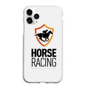 Чехол для iPhone 11 Pro Max матовый с принтом Horse racing в Рязани, Силикон |  | animal | black | emblem | horse | rider | riding | slogan | sport | text | white | белый | езда | животное | конь | лошадь | наездник | слоган | спорт | текст | черный | эмблема